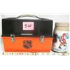 Image 2 : Vintage Aladdin NHL Plastic Lunch Box w/ Thermos **Missing Lid**