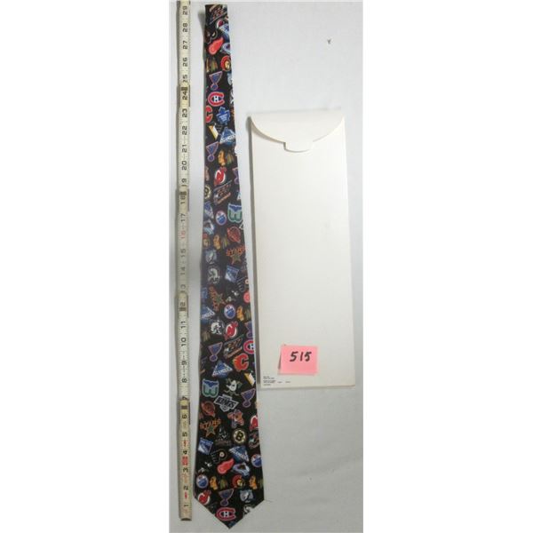 New NHL Hockey Team Logos Polyester Tie