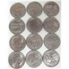 Image 3 : (37) 2010-2021 US “America the Beautiful National Parks” 25 cent Coins.  No Duplic
