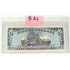 Image 2 : RARE 1988 Uncirculated Low # Disney $5 Note feat. Goofy.