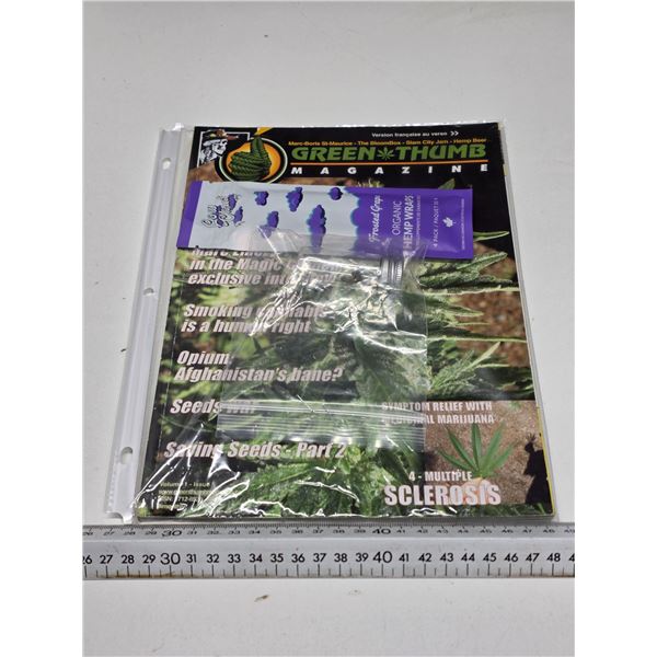 Green Thumb Magazine - w/ Wraps & Seeds