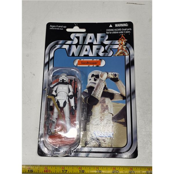 Starwars sealed figure- 2010 Sand trooper by kenner