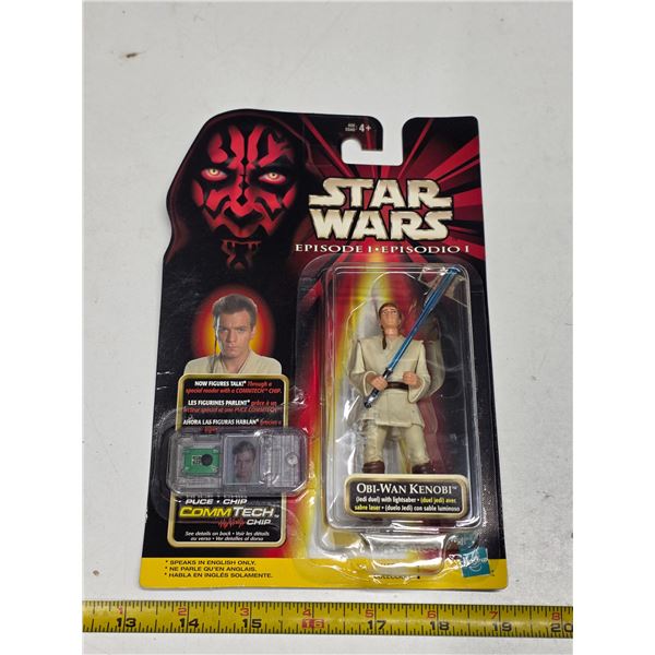 Starwars sealed figure- 1998 Obi wan Kenobi by hasbro