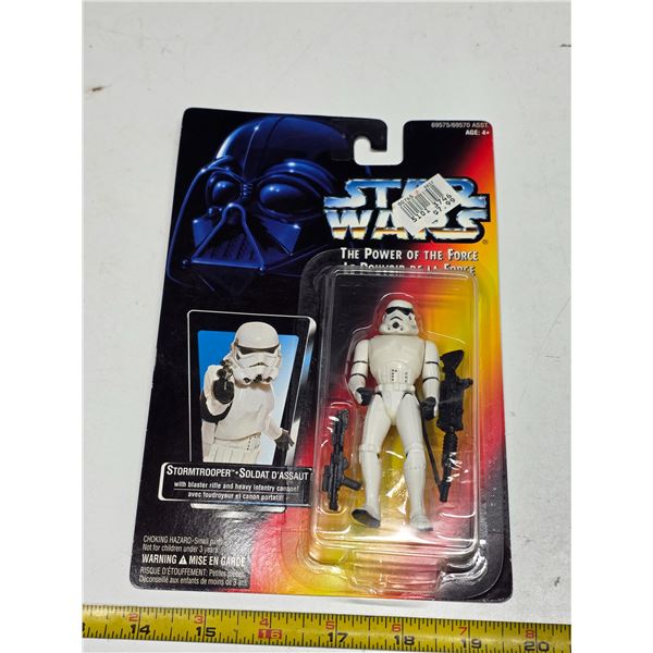Starwars sealed figure- 1995 storm trooper by kenner