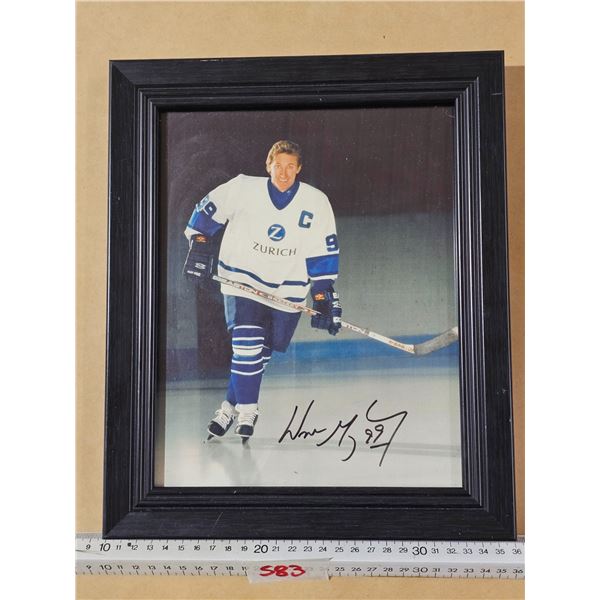Autographed Wayne Gretzky Enlargement/Print