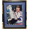 Image 1 : Mark Messier 16x20” Signed Framed Photo w/ Certificate of Authenticity