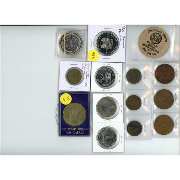 Lot of Medallions, Special Coins, Tokens, And Etc.