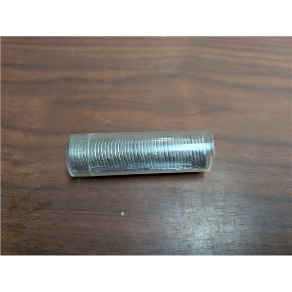 Roll of Canadian 5 Cent Coins from 1955