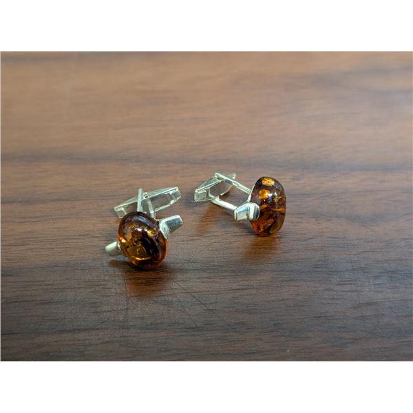 Pair of Possible Silver Earrings