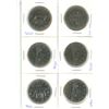 Image 1 : (5) Canadian Silver Dollars 80% Silver w/ British Columbia 1971 Coin