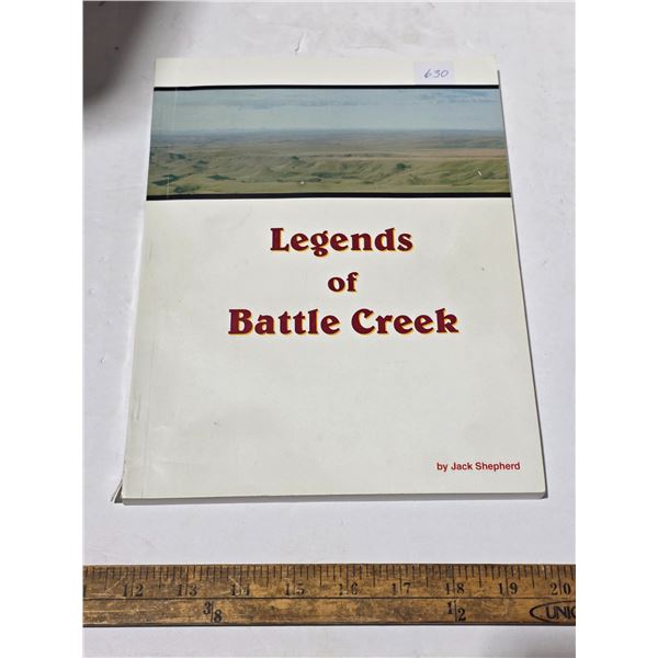 Book- legends of battle creek