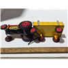 Image 3 : Toy tractor and wagon