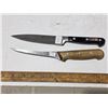 Image 1 : 2 knives- 1 is henchels