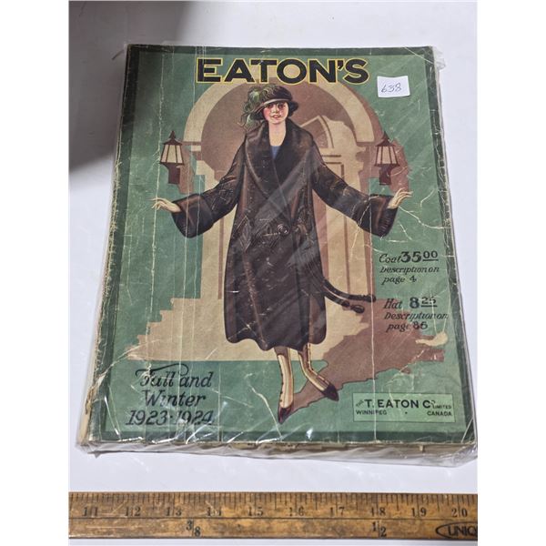 eatons 1923-24 catalogue