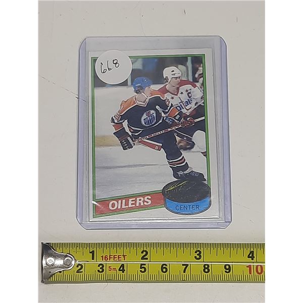 GRETZKY  80-81 TOPPS 250 2ND YEAR