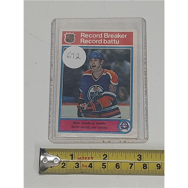 GRETZKY  82-83 OPC 1 RECORD BREAKER