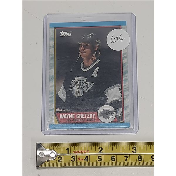 GRETZKY  89-90 TOPPS 156