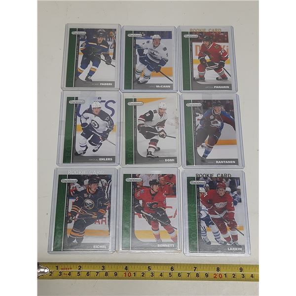 9 -  2015-16 UD PARKHURST ROOKIES INSERTS   2-10