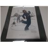 Image 2 : (3) 16 X 20  FRAMED NORMAN ROCKWELL PRINTS  WINTER, SPRING, AUTUMN