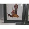 Image 4 : (3) 16 X 20  FRAMED NORMAN ROCKWELL PRINTS  WINTER, SPRING, AUTUMN