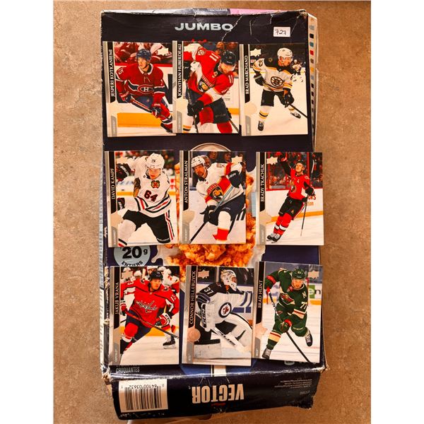 Box of Upper Deck Hockey Cards