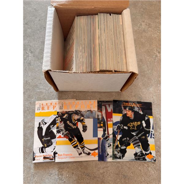 Box of Assorted Hockey Cards