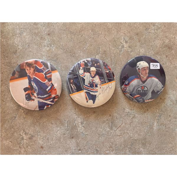 Wayne Gretxky - Hockey Buttons (3)