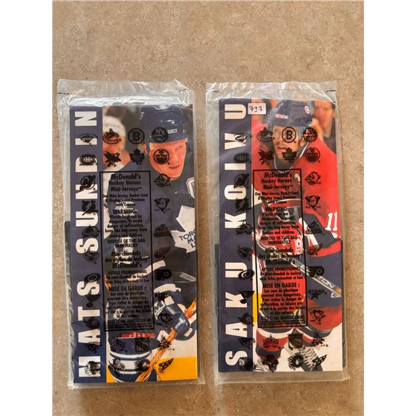 Mini Jerseys (2) - Mats Sundin / Saku Koivu