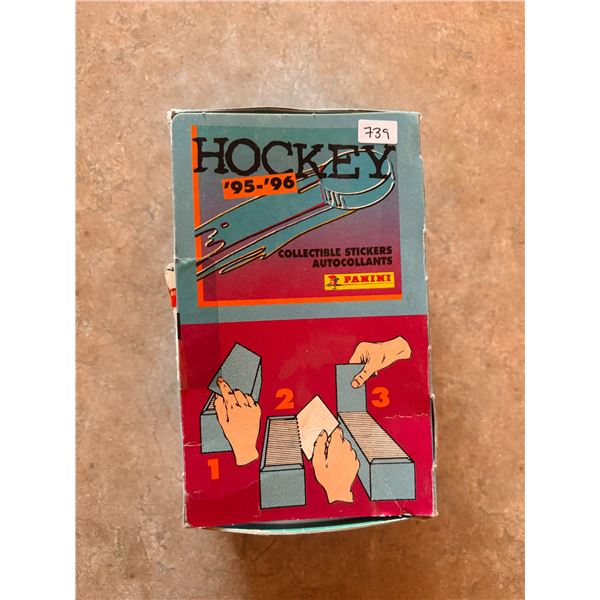 1995-96 Panini Hockey Stickers - Partial Box