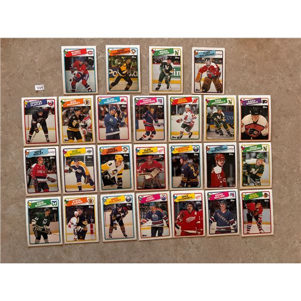 1988-89 Topps Hockey Cards (25)