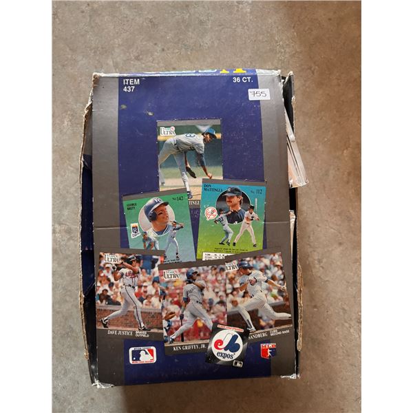 1991 Fleer Ultra Baseball (36 Sealed Unopened Packs)
