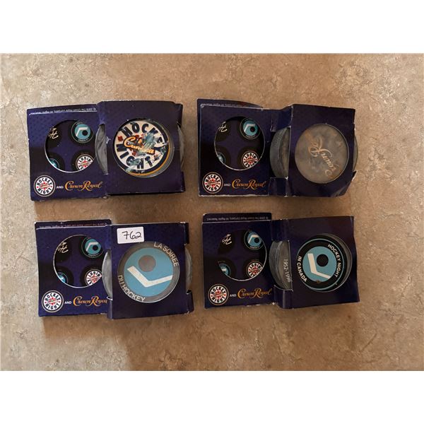 Crown Royal - Hockey Night in Canada Puck Set