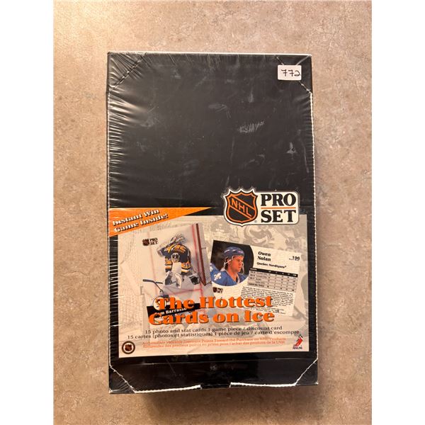 1991-92 Pro-Set Platinum Series 1 Factory Sealed Box