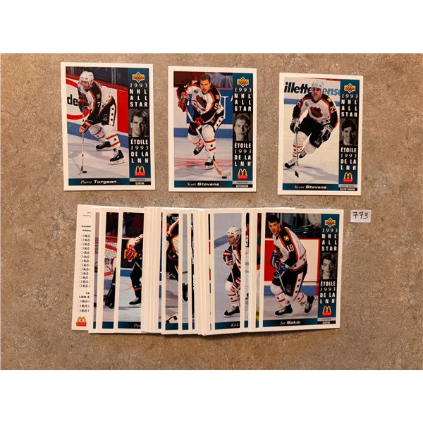 1993 McDonalds Hockey Cards