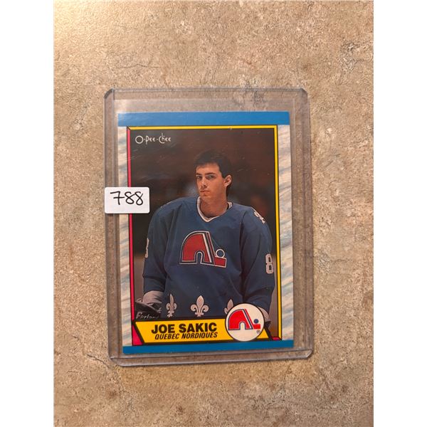 Joe Sakic - Rookie Card