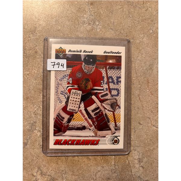 Dominik Hasek - Rookie Card