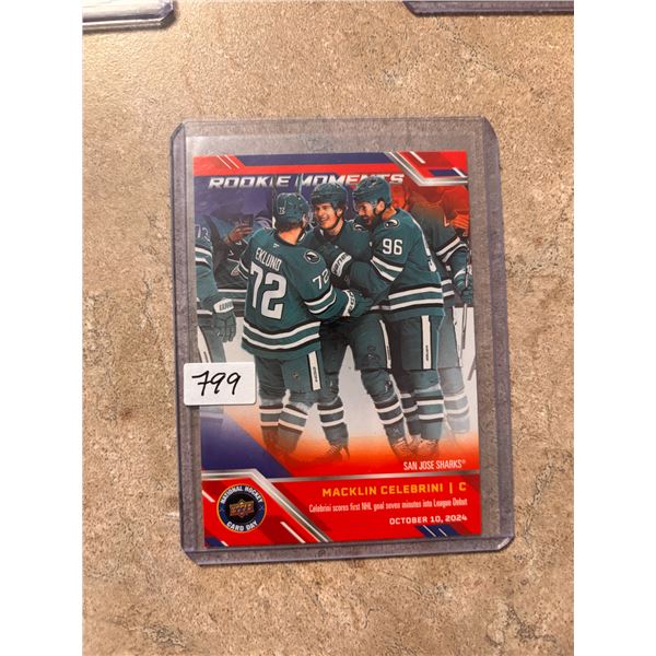 Macklin Celebrini - Rookie Card