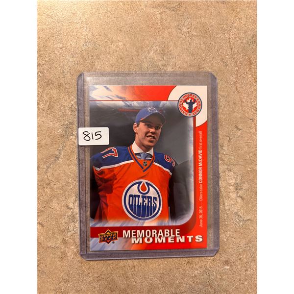 Connor McDavid - Rookie Card