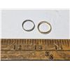 Image 1 : 2 rings- 1 has 925 and 10k- sizes 6 and 7