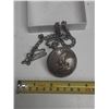 Image 1 : Spaltec pocket watch, singapore- w-fob with eagle on front