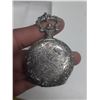 Image 3 : Spaltec pocket watch, singapore- w-fob with eagle on front