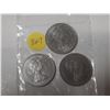 Image 2 : 3 canadian 1 dollar coins- 1980, 1981