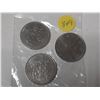 Image 1 : 3 canadian 1 dollar coins- 1984, 1986