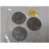Image 2 : 3 canadian 1 dollar coins- 1984, 1986