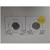 Image 1 : 2- 1969 and 1971 canadian 10 cent silver coins- uncirculated