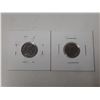 Image 2 : 2- 1976 and 1978 canadian 10 cent silver coins- uncirculated