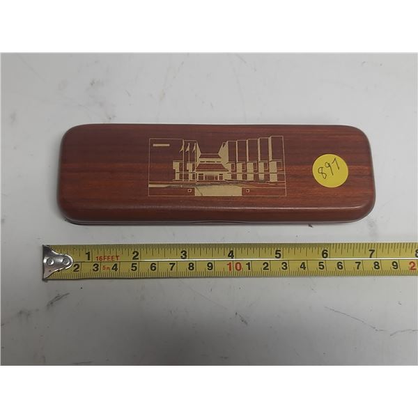 1970's wooden presentation pen- police sports