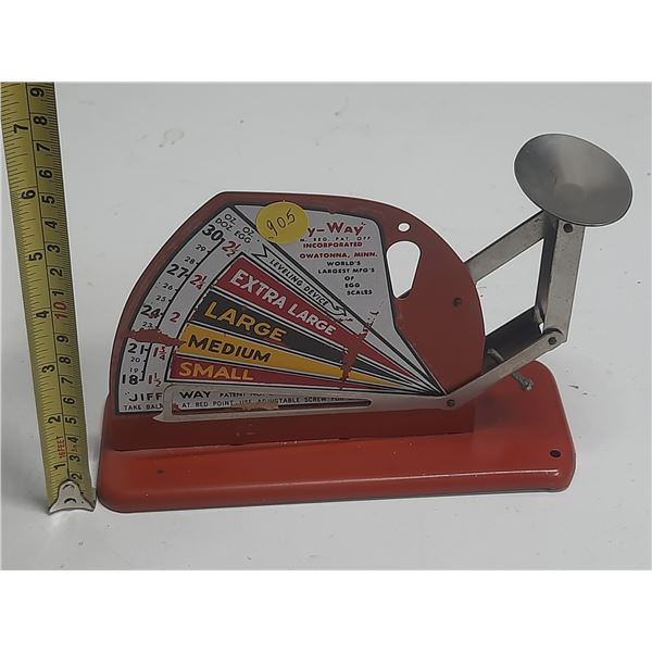 Jiffy way egg scale