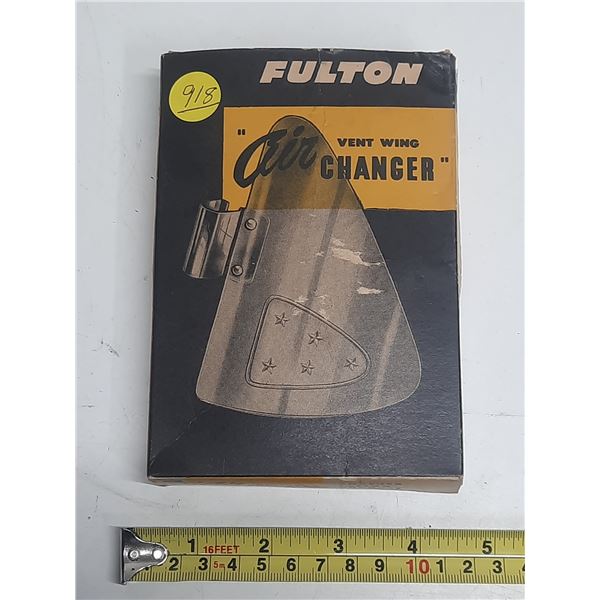 pair of fulton air vent changers- NOS- original box