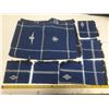 Image 1 : Blue table cloth with 6 napkins